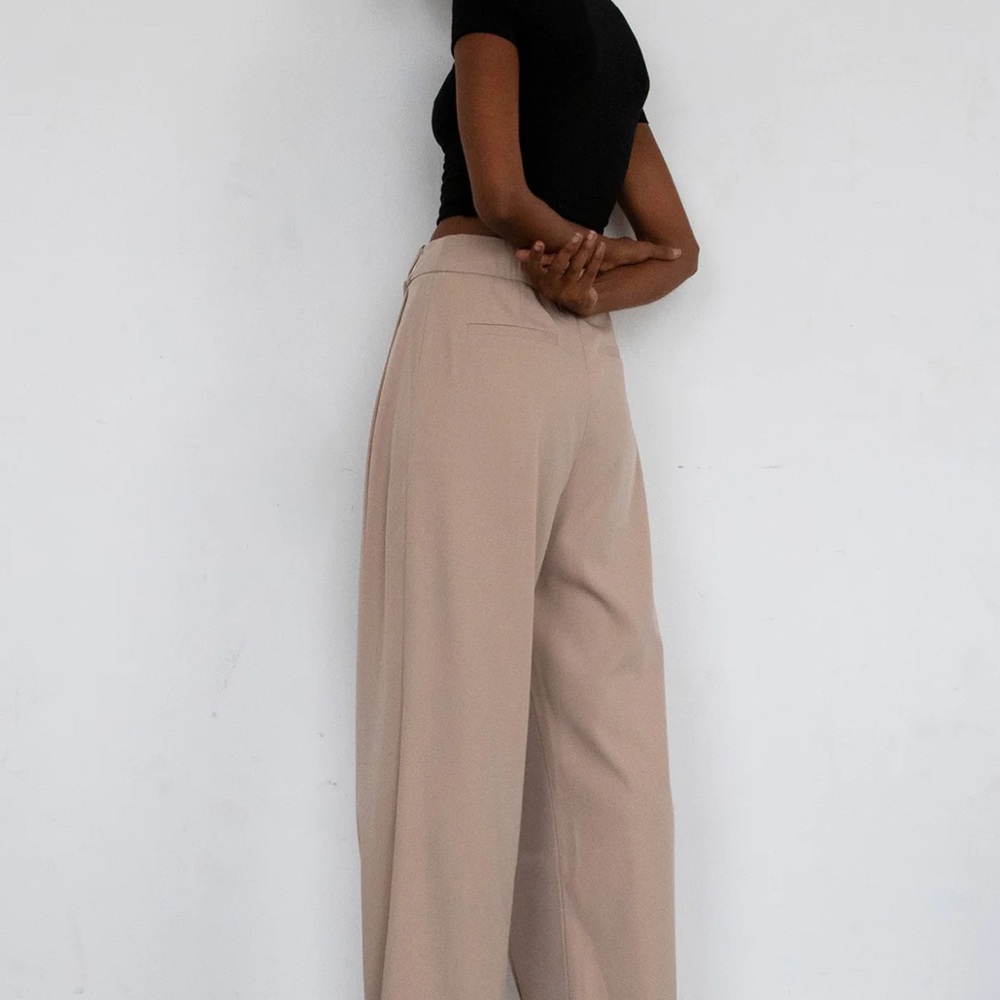 Re Ona JOEY SUIT TROUSERS (Sand)